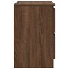 vidaXL TV Cabinet Brown Oak Engineered Wood 15.7 x 13.8 x 21.3 in