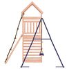 vidaXL Outdoor Playset Brown and Blue Solid Douglas Fir wood Large