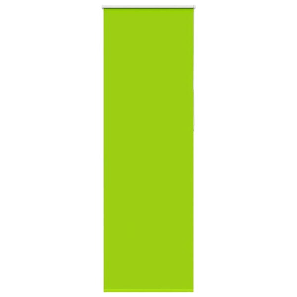 vidaXL Roller Blind Leaves green 100% polyester, aluminum 27.6 x 90.6 in