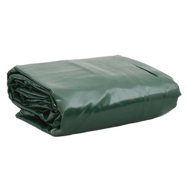 vidaXL Tarpaulin Green 8.2x14.8' 7.11 oz/ft&sup2;
