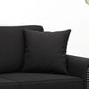 vidaXL Throw Pillow Black Velvet (100% polyester) 15.7 x 15.7 in
