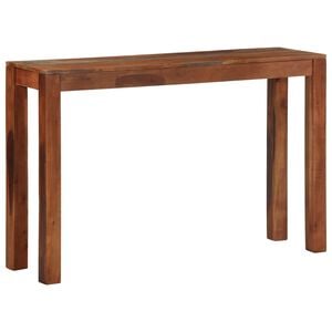 vidaXL Console Table Honey-colored Solid acacia wood 47.2 in Durable