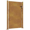 vidaXL Garden Gate 39.4x49.2" Corten Steel