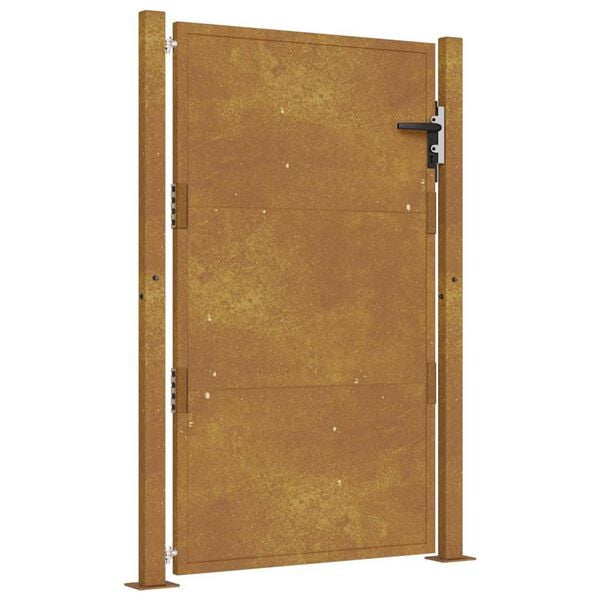 vidaXL Garden Gate 39.4x49.2" Corten Steel