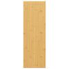 vidaXL Wall Shelf Natural Bamboo Bamboo 23.6 x 7.9 in Wall Shelf