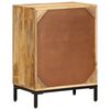 vidaXL Sideboard Natural Mango Wood Solid Mango Wood Standard Sideboard