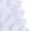 vidaXL Christmas Tree White PVC, Plastic Tall Artificial Christmas Tree