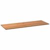 vidaXL  Desk Top Light Brown 110.2x39.4x1.6" Solid Wood Oak Rectangular