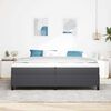 vidaXL Bed Frame Dark gray 78.7“ x 78.7” Corduroy fabric