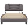 vidaXL Bed Frame Gray