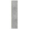vidaXL Highboard Concrete grey Engineered wood Tall Highboard