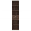 vidaXL Highboard Brown Oak Engineered Wood Highboard Rectangular