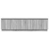 vidaXL TV Cabinet Grey Sonoma 70.87 x 14.96 x 19.29 in Engineered Wood
