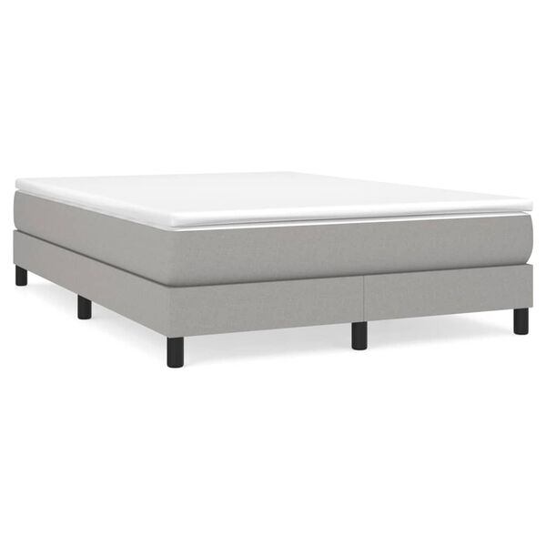 vidaXL Bed Frame Light Grey