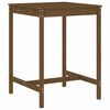 vidaXL Garden Bar Set Honey brown Solid pine wood Table for 2 Footrest
