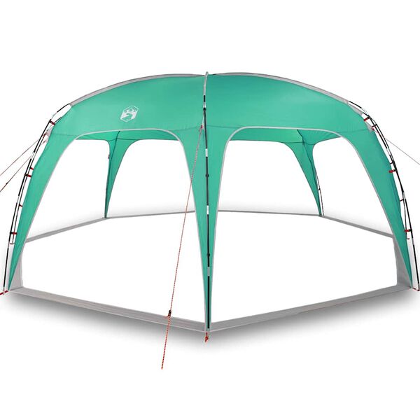 vidaXL Party Tent Sea Green Waterproof