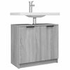 vidaXL Bathroom Cabinet Grey Sonoma Engineered wood Medium