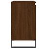 vidaXL Bathroom Cabinet Brown Oak Engineered wood Bathroom Cabinet