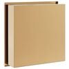 vidaXL Shower Niche Brushed Gold 12.6x12.6x3.5" Stainless Steel