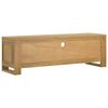 vidaXL TV Cabinet Teak Solid teak wood 43.3 x 11.8 x 13.8 in TV Cabinet