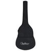 vidaXL Classical Guitar for Beginner with Bag Black 4/4 39"