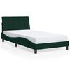 vidaXL Bed Frame Dark green