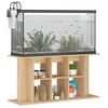 vidaXL Aquarium Stand Sonoma oak Engineered wood 47.2 x 15.7 x 23.6 in