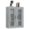 vidaXL Hanging Wall Cabinet Grey Sonoma Engineered wood Medium
