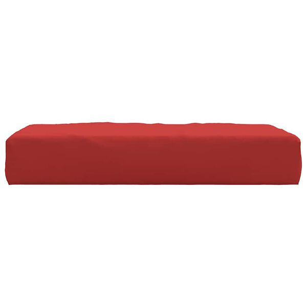 vidaXL Red Pallet Cushion Oxford fabric (100% polyester) 23.6x23.6 in