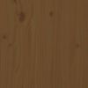 vidaXL Middle Sofa Honey brown Solid pine wood, Plywood Medium Modular