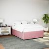 vidaXL Bed Frame Pink