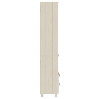vidaXL Highboard HAMAR Honey Brown 23.6"x13.8"x70.9" Solid Wood Pine