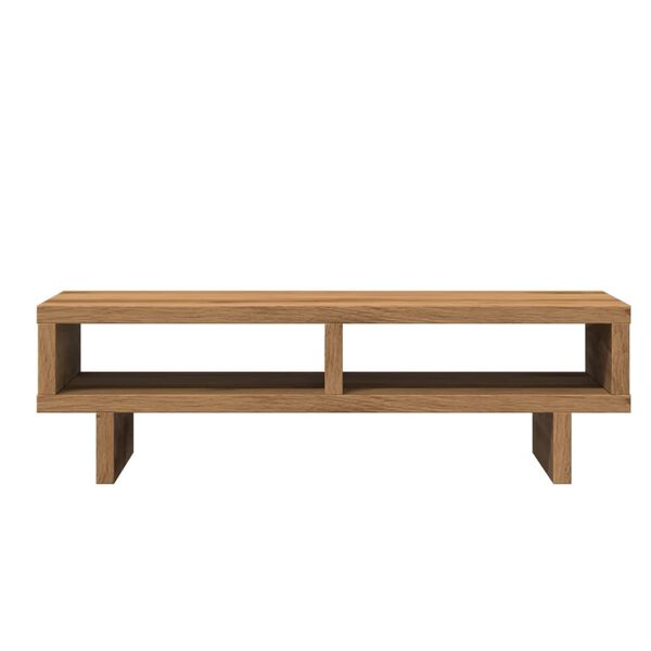 vidaXL Monitor Stand Artisian Oak 19.7x10.6x5.9" Engineered Wood