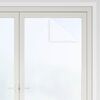 vidaXL Window Film Set of 5 Transparent white PVC 35.4 x 787.4 in