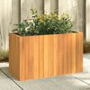 vidaXL Garden Planter Brown Solid Acacia wood Medium Durable
