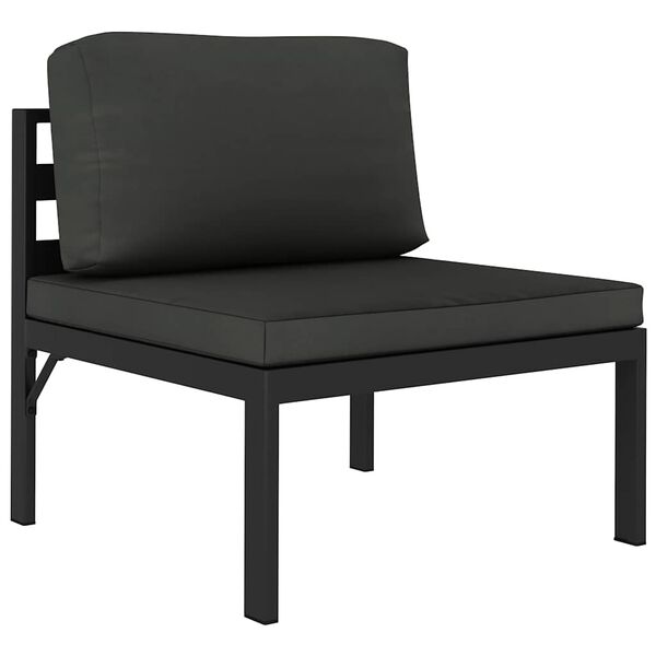 vidaXL Garden Lounge Set Anthracite