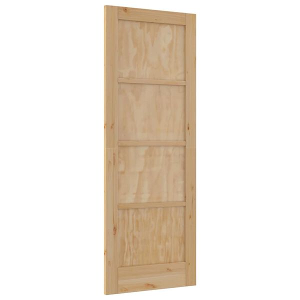vidaXL Interior Door ORKDAL Brown 28.94 x 78.15 in Plywood