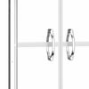 vidaXL Shower Door Clear ESG 29.9"x74.8"