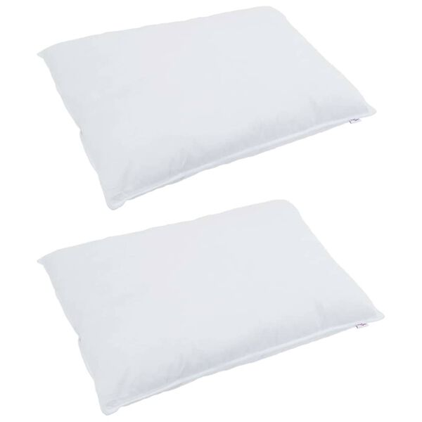 vidaXL Winter Duvet with Pillow 3 pcs White Down Feather
