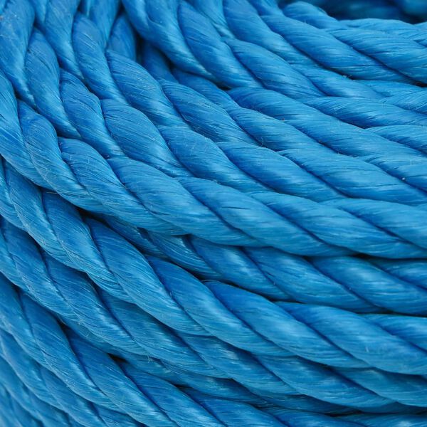 vidaXL Work Rope Blue 0.94 " 82.0 ' Polypropylene