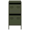 vidaXL Sideboard Olive green Cold-rolled Steel Medium Sideboard