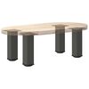 vidaXL Coffee Table Leg Anthracite Powder-Coated Steel Small Levelers