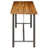 vidaXL Bar Table Reclaimed Teak Solid reclaimed teak 59.1 x 27.6 x 41.7 in