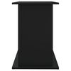 vidaXL Aquarium Stand Black Engineered wood Standard Aquarium Stand
