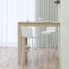 vidaXL Wall Bar Table Sonoma Oak Engineered wood
