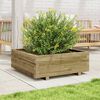 vidaXL Garden Planter Natural Pine Vacuum pressure treated pinewood