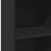 vidaXL Highboard Black Engineered wood 19.7 x 16.1 x 48.8 in Highboard