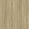 vidaXL Side Table Sonoma Oak Engineered Wood, Steel Small