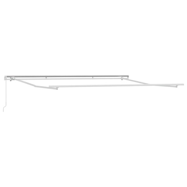 vidaXL Retractable Awning Retractable Multicolour 177.17 x 118.11 in