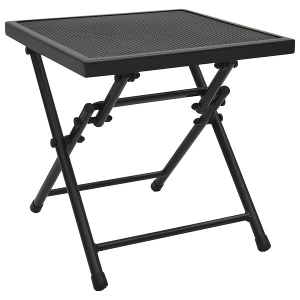 vidaXL Folding Table Anthracite